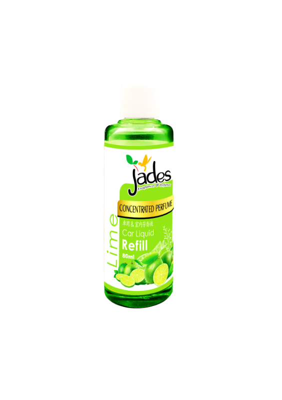 Jades Concentrated Liquid Perfume 80ml - Lime (Air Freshener Car)
