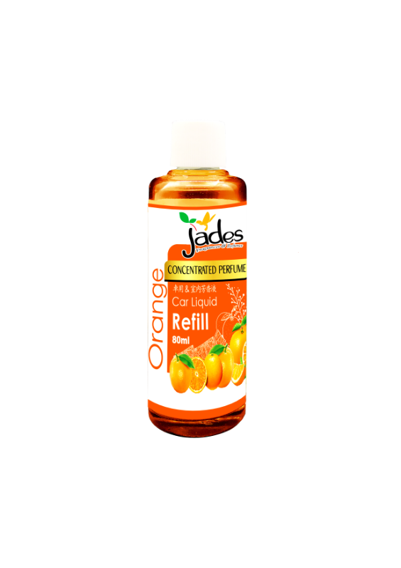 Jades Concentrated Liquid Perfume 80ml - Orange (Air Freshener Car)