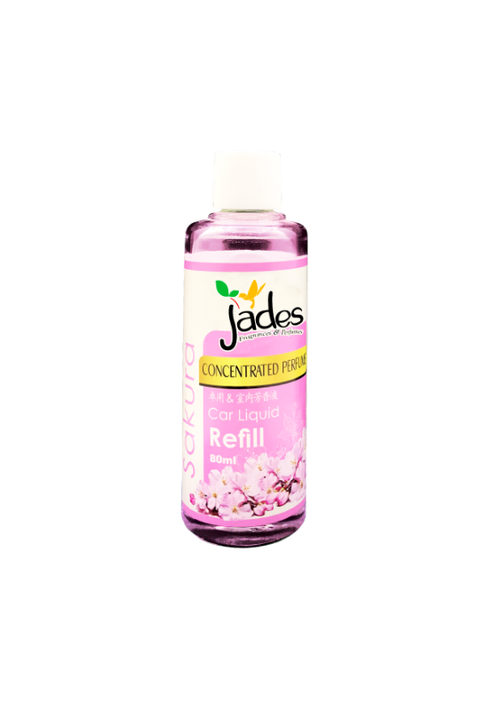 Jades Concentrated Liquid Perfume 80ml - Sakura (Air Freshener Car)