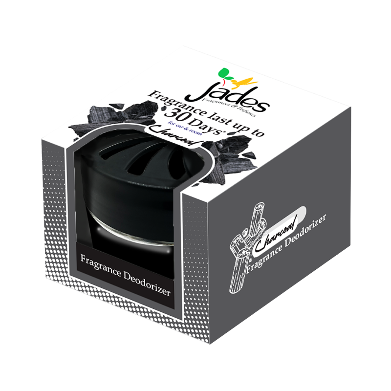 Jades Fragrance Deodorizer 120gm - Charcoal