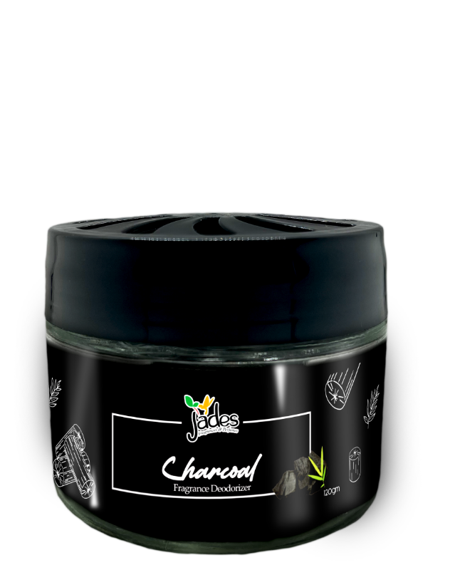 Jades Fragrance Deodorizer 120gm - Charcoal