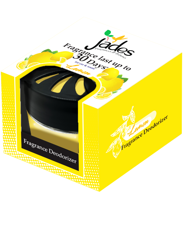 Jades Fragrance Deodorizer 120gm - Lemon