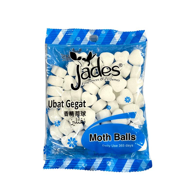 Jades Moth Balls 180gm - White (Mothballs / Ubat Gegat)