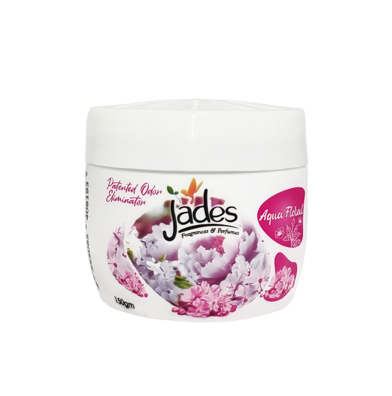 Jades Patented Odour Eliminator 150gm - Aqua Floral (Air Freshener Room, Car)