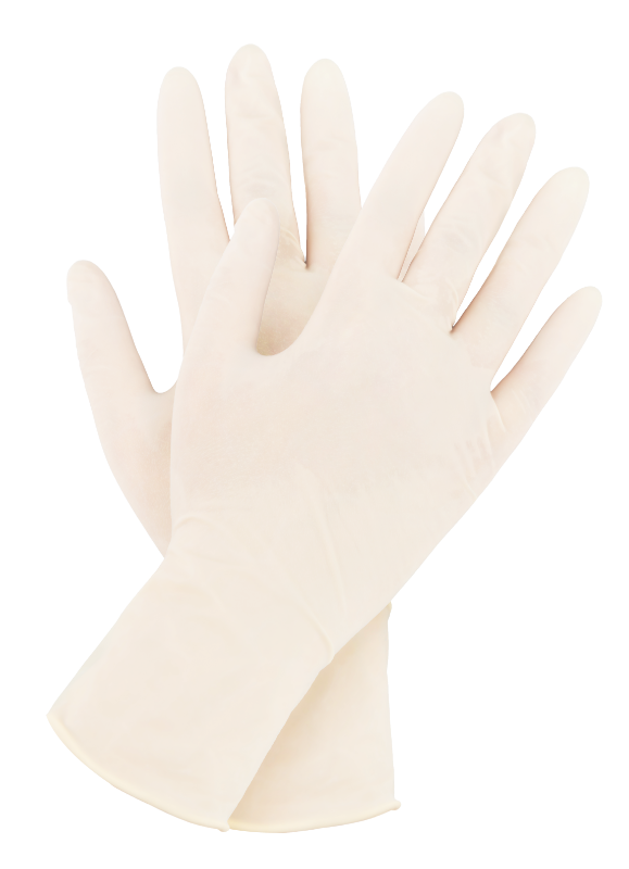 Latex Disposable Gloves 8.0g (Long Cuff)