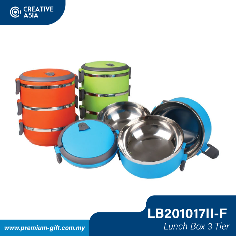 Lunch Box 3 Tier LB201017II-F