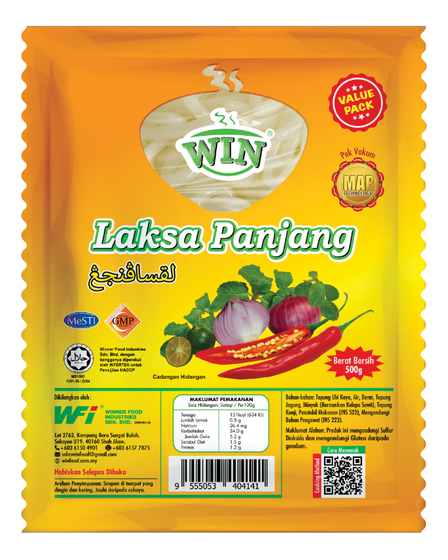 MAP Laksa Panjang 500g 
