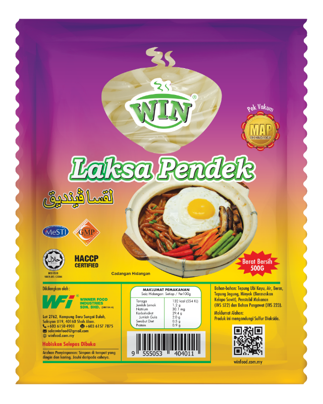 Map Laksa Pendek 500g 