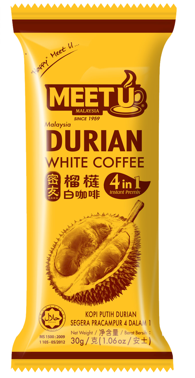 Meet U Durian White Coffee 4 In 1