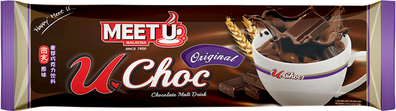 Meet U Uchoc Chocolate Malt Drink Original