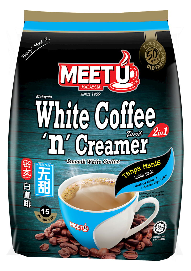 Meet U White Coffee N Creamer  2 In 1