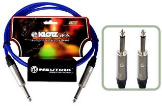 Music Instrument Cable- KLOTZ 6.3mm Mono NC-2X-NC-2X
