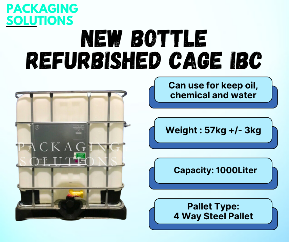 NEW BOTTLE REFURBISHED CAGE IBC, Selangor, Malaysia CTE Express