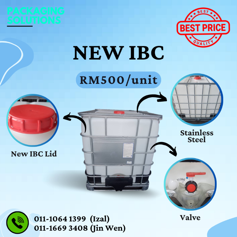 USED IBC TANK 1000L (GRADE B), Selangor, Malaysia - CTE Express | Jumbo ...