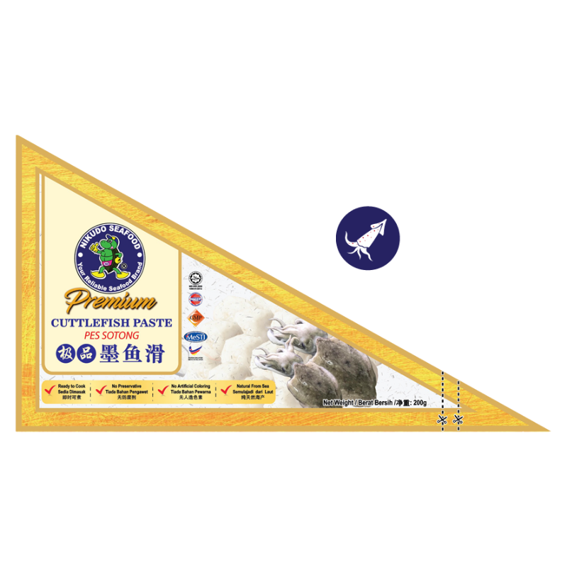 NIKUDO Frozen Food Premium Cuttlefish Paste