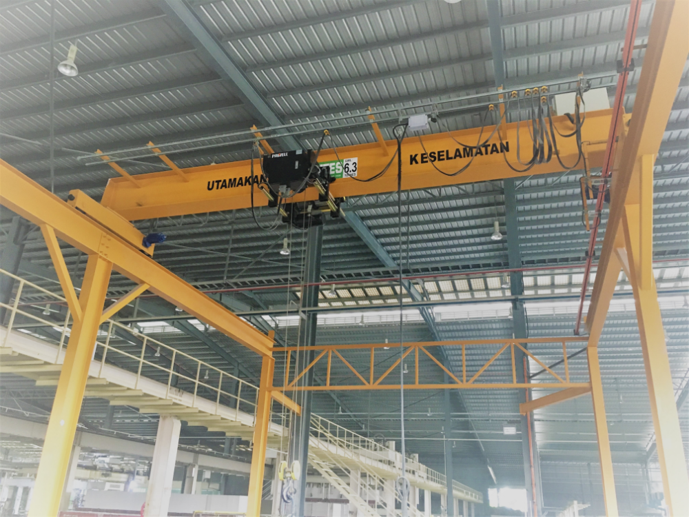 Overhead Travelling Crane, Selangor, Malaysia Toptek Engineering