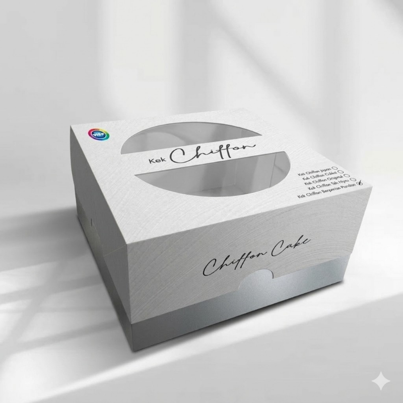 P) CHIFFON CAKE BOX