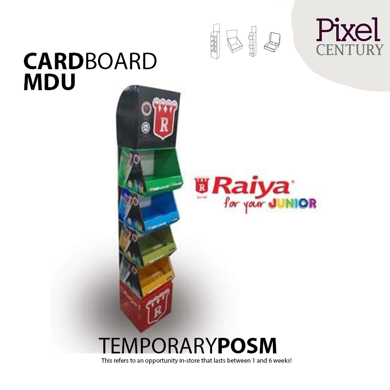 PIXEL POSM ( MDU / STANDEE / FSDU / POP DISPLAY / POS Materials and Retail Displays )  003