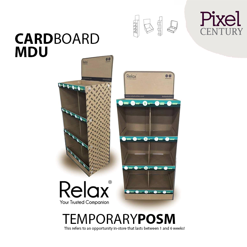 PIXEL POSM ( MDU / STANDEE / FSDU / POP DISPLAY / POS Materials and Retail Displays )  006