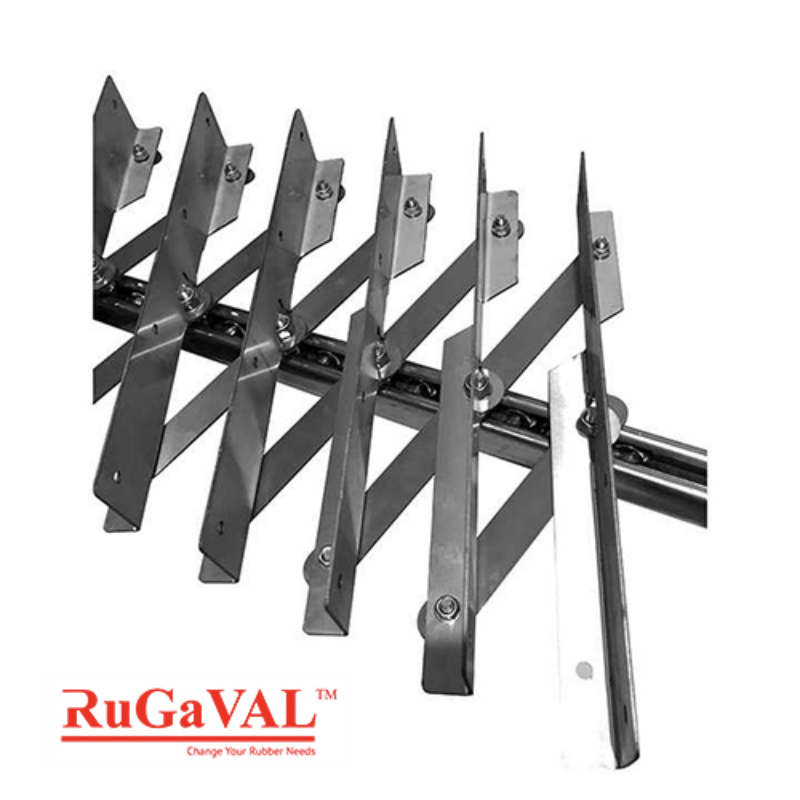 PVC Curtain Strip Galvanized Iron Hanger for Industrial Use | High-Strength Iron Hanger for Heavy Loads | Rust-Proof Folding Iron Hanger | Adjustable Metal Hanger for Warehouse Storage