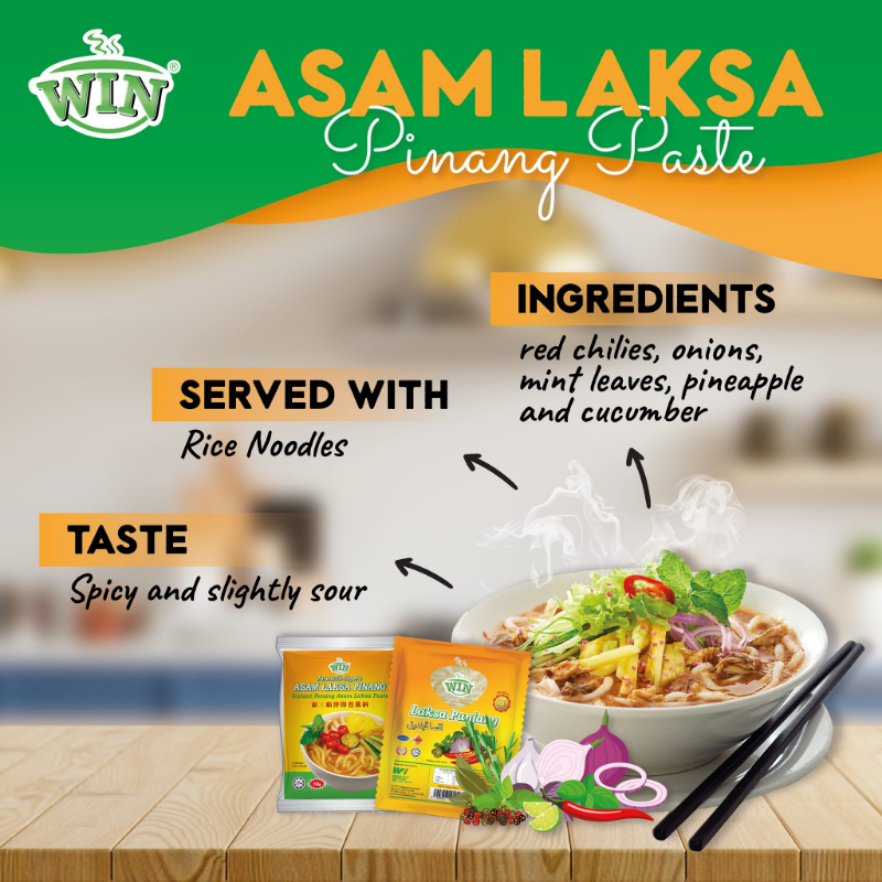 Perencah Penang Asam Laksa Paste 250gm