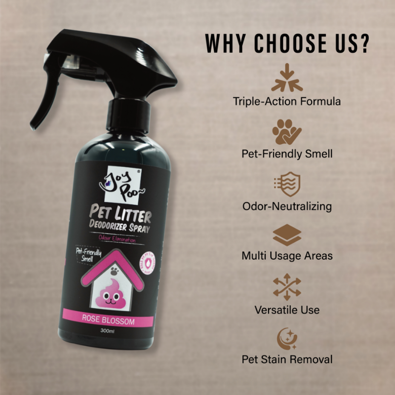 Pet Litter Deodorizer Spray
