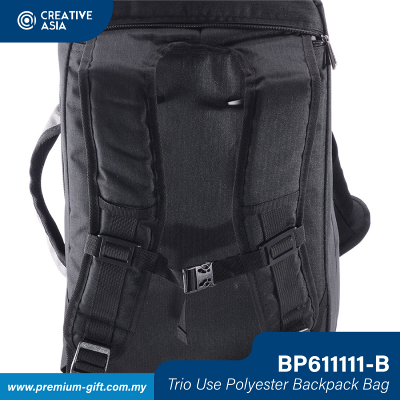 Polyester 1680D + High Grade 800D Premium Backpack Bag BP611111-B