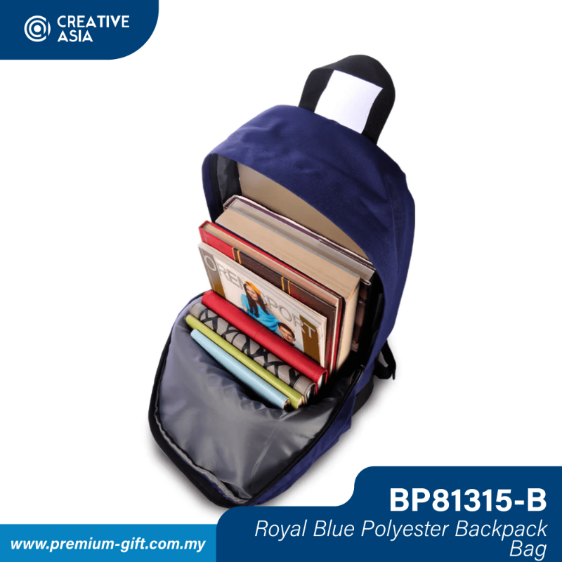 RPET Polyester Premium Backpack Bag BP81315-B
