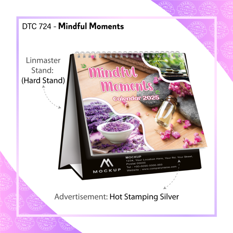 Ready Made Desktop Calendar - Premium DTC 