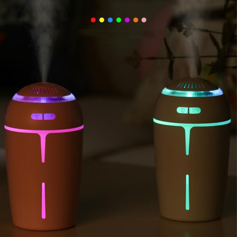 Revolving Scenic Lantern Air Humidifier Aromatherapy Diffuser Night Light