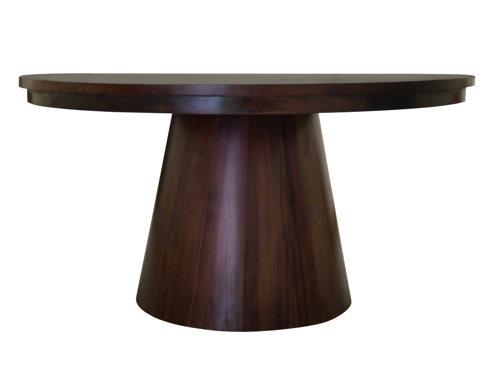Round Dining Table W/Wooden Top