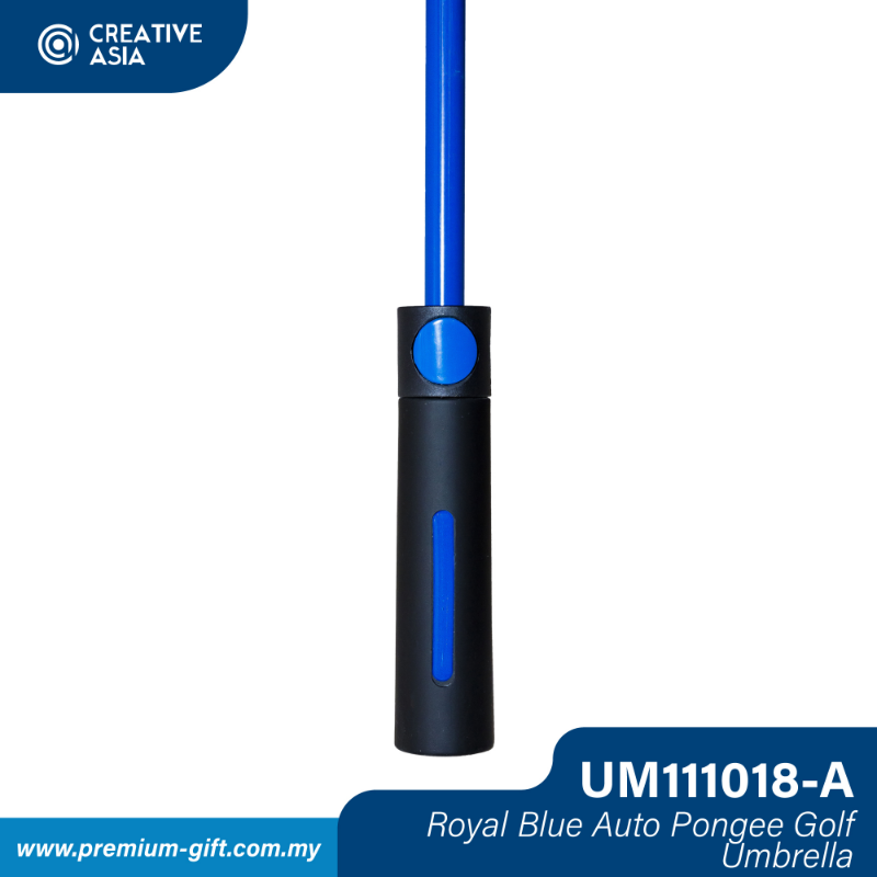Royal Blue Auto Pongee Golf 27 Inch Umbrella UM111018-A