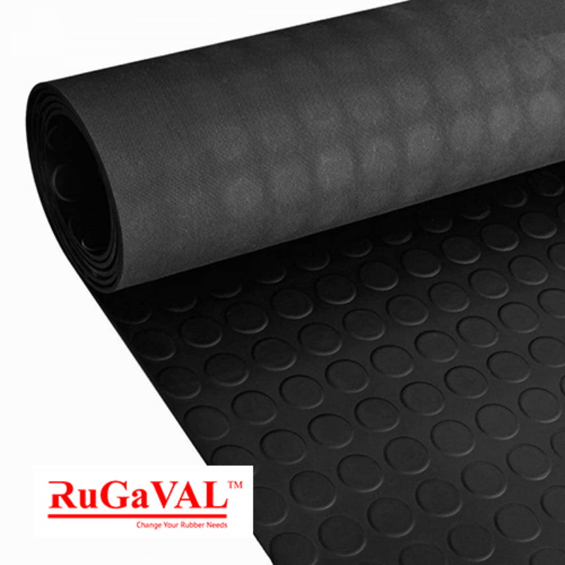Rubber mat for flooring | Heavy-duty rubber mat | Industrial rubber mat | Rubber walkway mat | Safety rubber mat