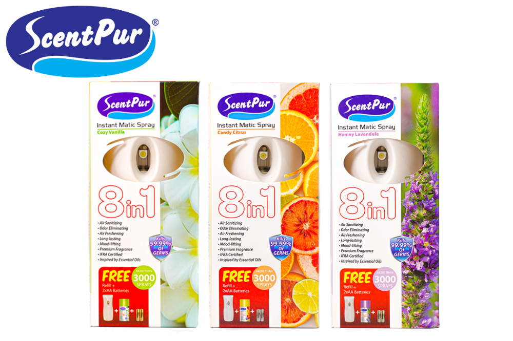 Scent Pur 8 in 1 Instant Mastic Set
