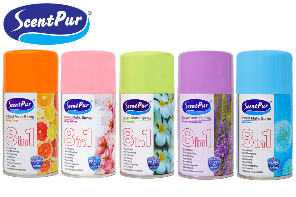 Scent Pur 8in1 Instant Mastic Set
