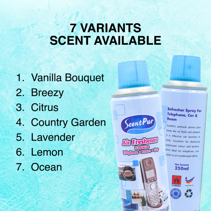 Scent Pur Air Freshener Sanitise (250ml)