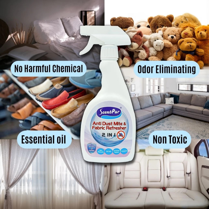 Scent Pur Anti Dust Mite & Fabric Refresher 2 In 1 (500ml)