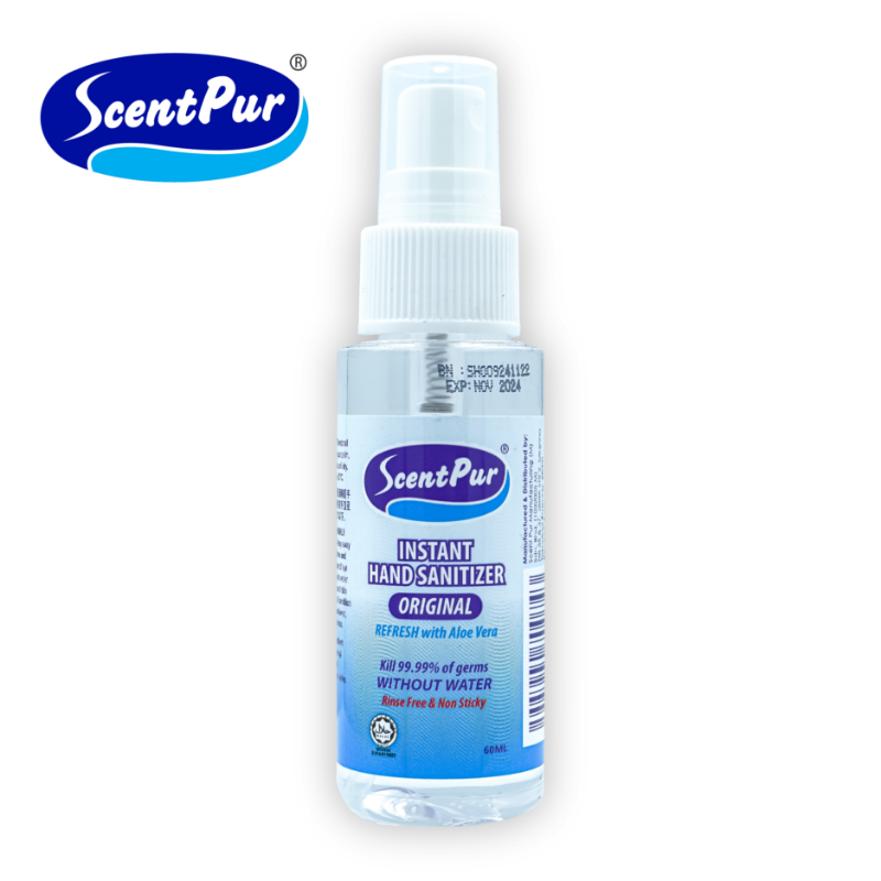 Scent Pur Instant Hand Sanitizer Spray Liquid Type (60ml)