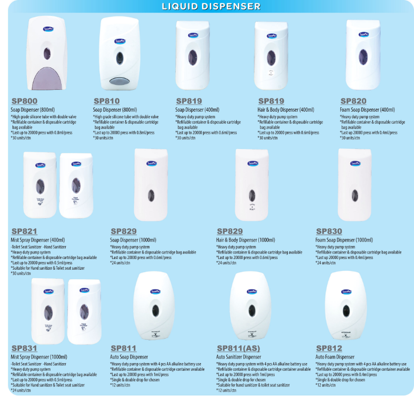 Scent Pur SP800 Soap Dispenser (800ml)