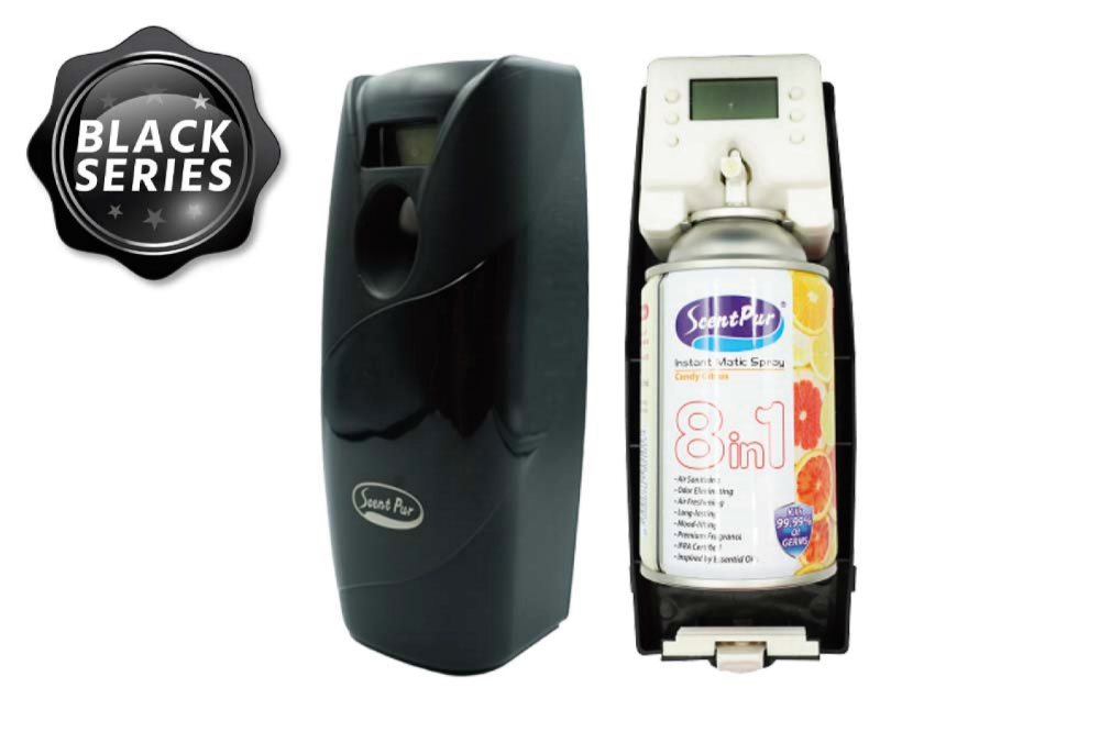Scent Pur SP816(T) LCD Air Freshener Dispenser - Black Series