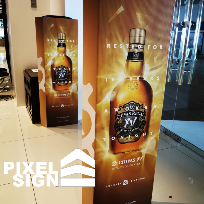 Sensormatic Wrap Display / POP DISPLAY / PRINTING / CORRUGATED /POS MATERIALS AND RETAIL DISPLAYS )
