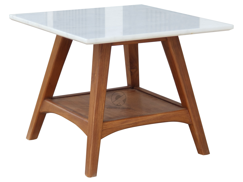 Side Table W/Marble Top (MRBST-444)