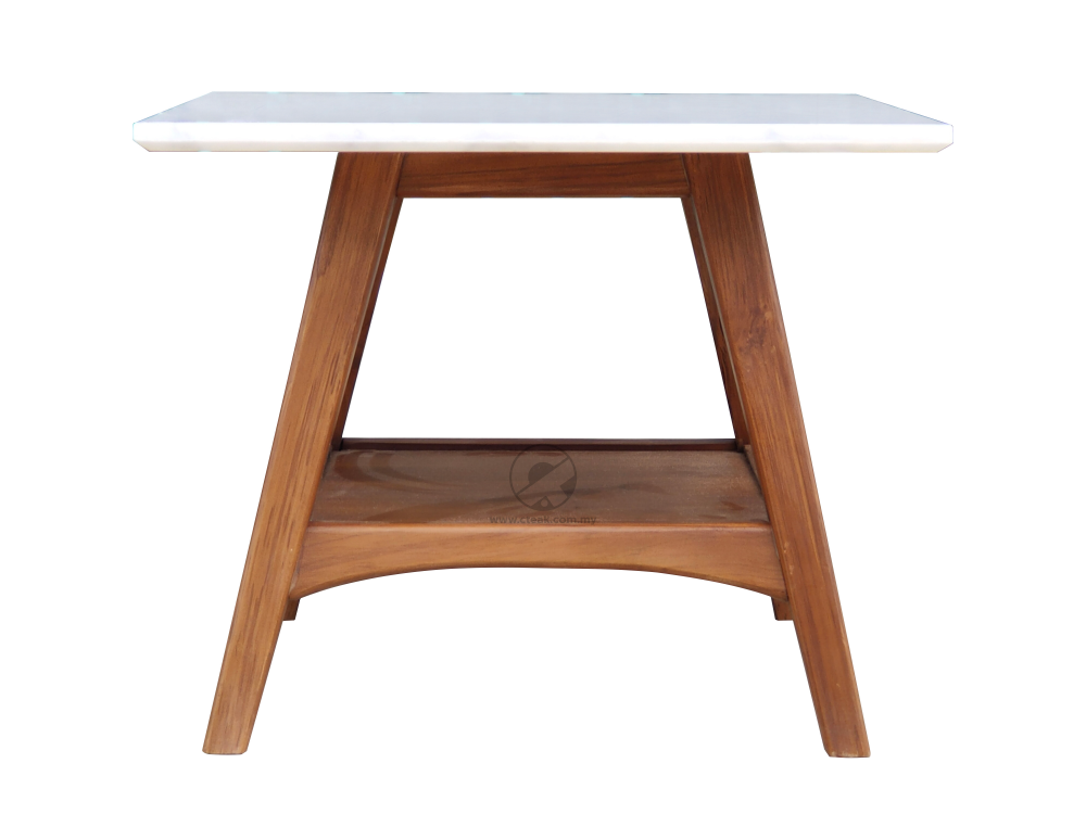 Side Table W/Marble Top (MRBST-444)