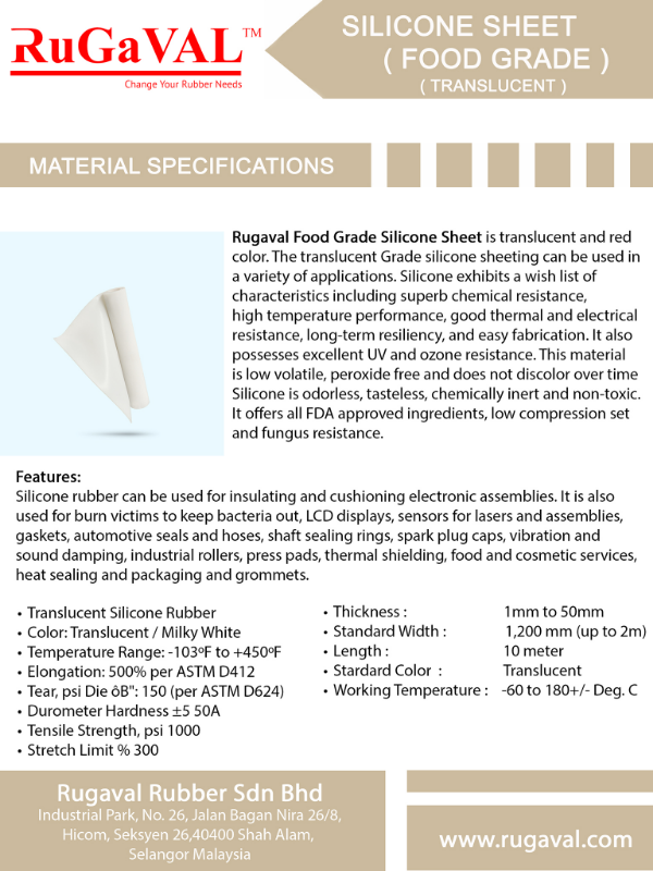 Commercial Grade Silicone Rubber Sheet Supplier