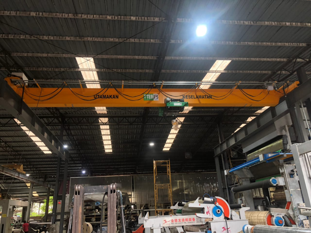 Single Girder Overhead Crane, Selangor, Malaysia Toptek Engineering