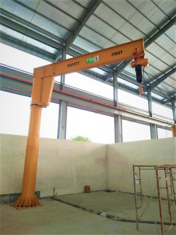 Slewing Jib Crane, Selangor, Malaysia - Toptek Engineering Services ...