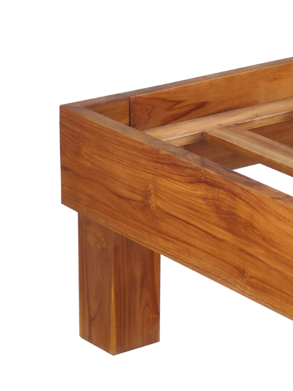 Solid Teak Wood Bedframe (Model: 340)