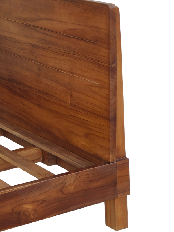 Solid Teak Wood Bedframe (Model: 348)