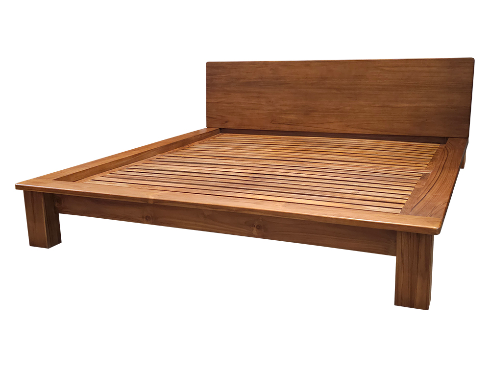 Solid Teak Wood Bedframe (Model 365)