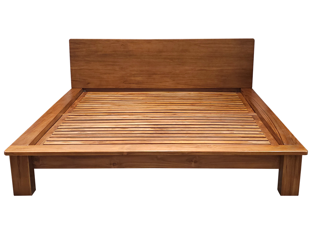 Solid Teak Wood Bedframe (Model 365)